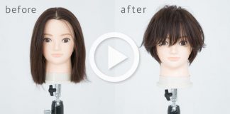 前髪ありショートヘアBASIC